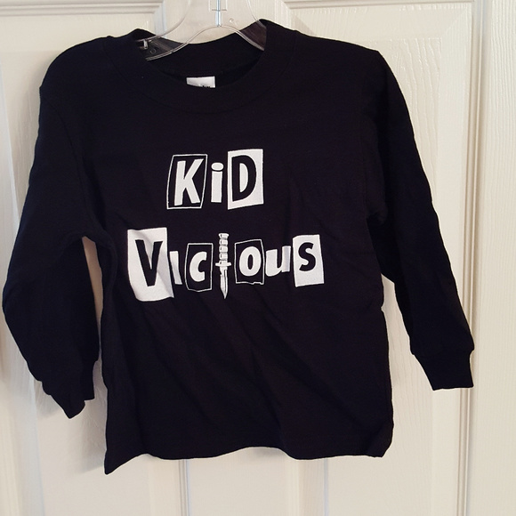 Kids TEE SHIRT KID VICIOUS NWT 4T Sourpuss - Picture 1 of 2